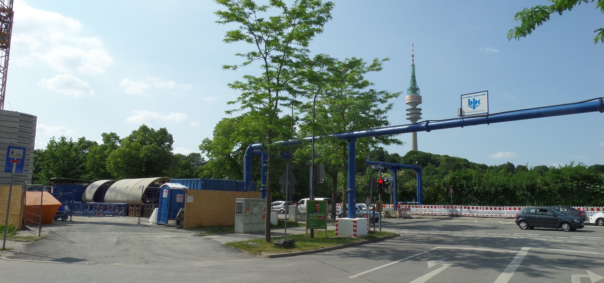 Kanalsanierung Hauptsammler Oberwiesenfeld in München