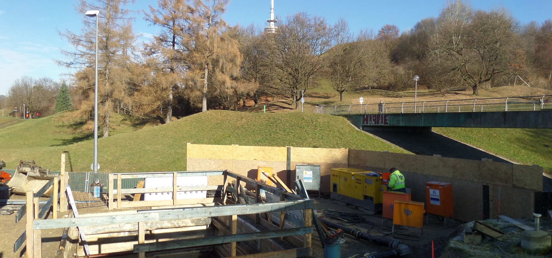 Kanalsanierung Hauptsammler Oberwiesenfeld in München
